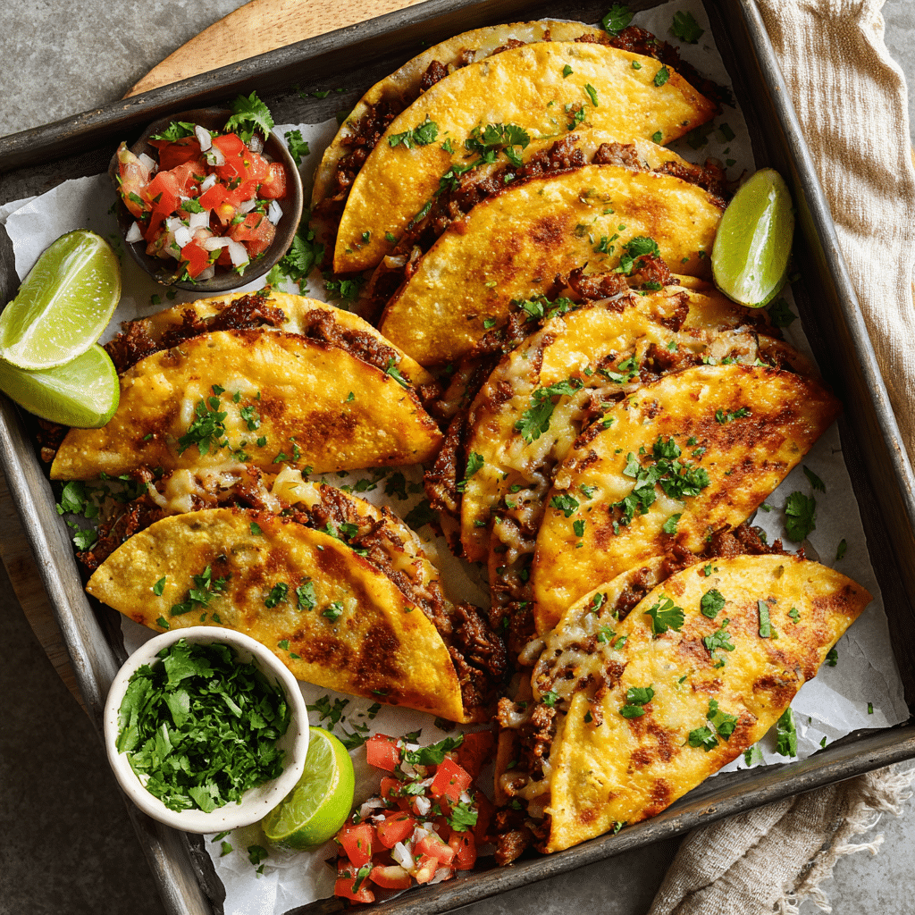Mini Bean and Cheese Quesadillas