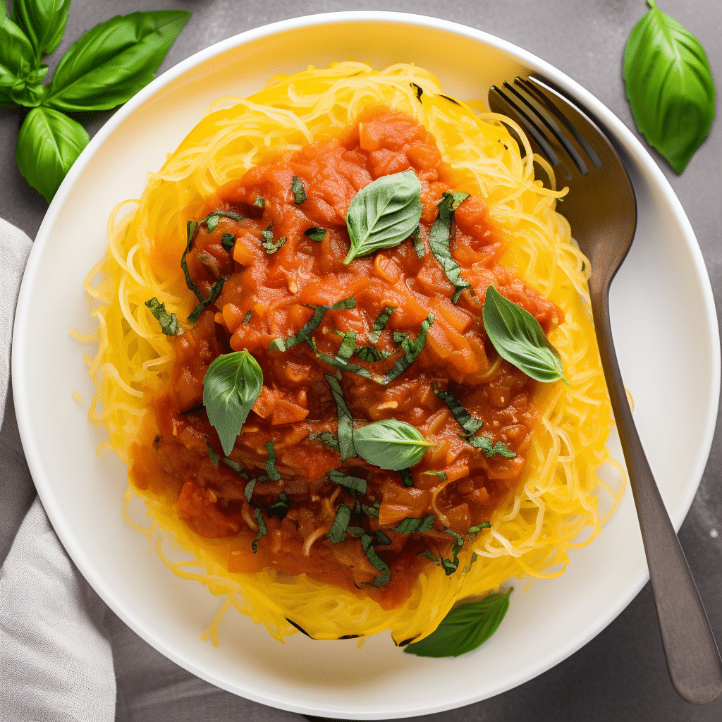 Spaghetti Squash Marinara Recipe