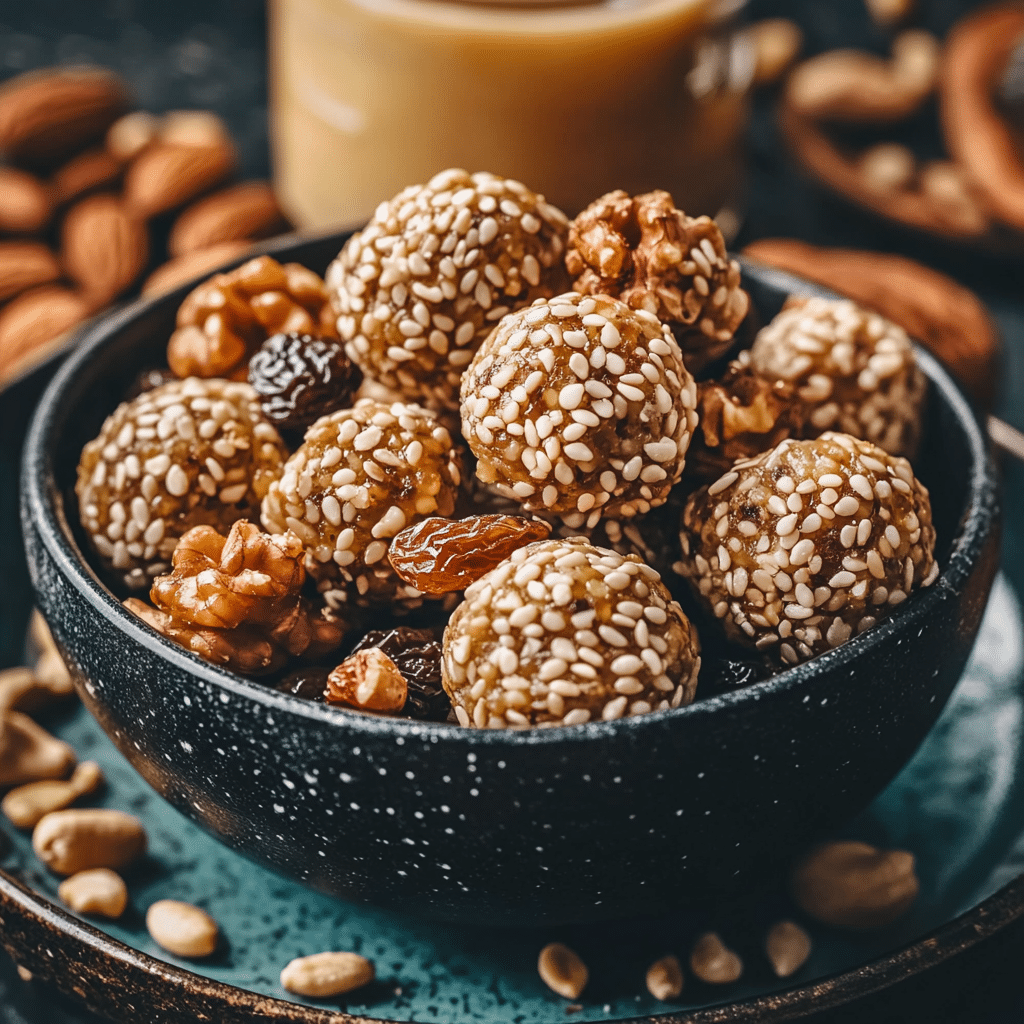 No-Bake Oats Energy Balls Recipe