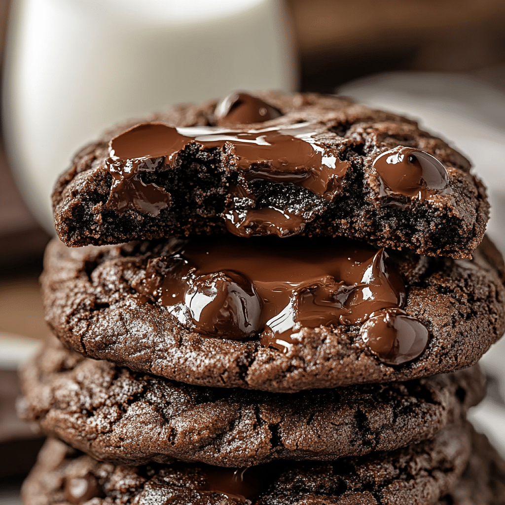 Double Chocolate Chip Cookies