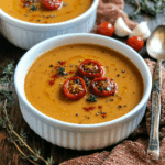 Creamy Roasted Garlic Tomato Soup