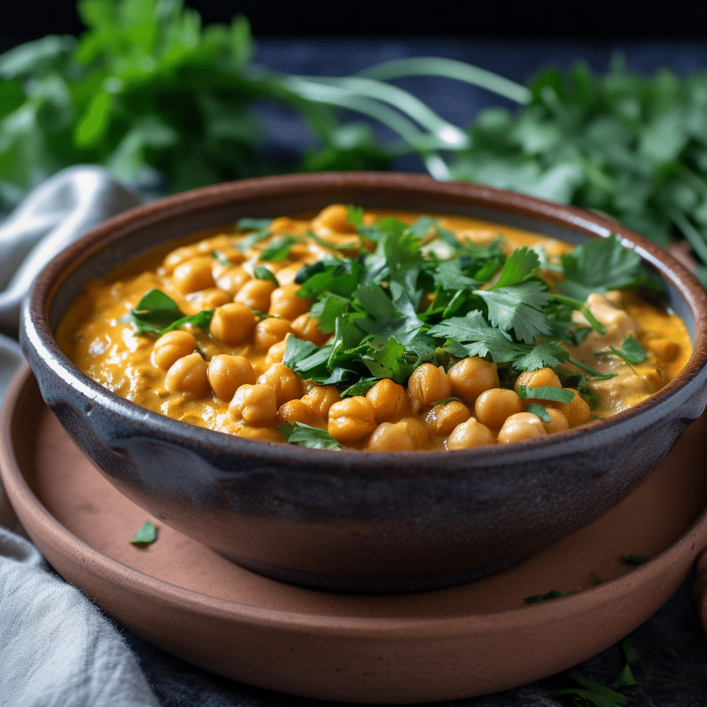 Creamy Coconut Chickpea Curry Recipe