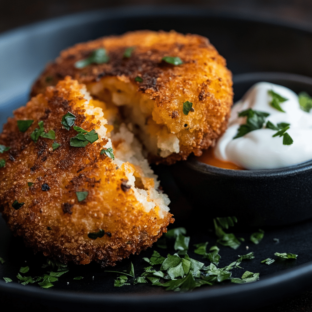 Crispy Cheesy Hash Browns