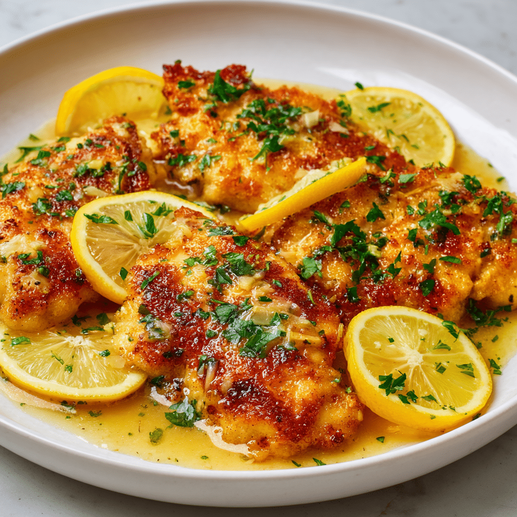 Lemon Chicken Recipe (with Lemon Butter Sauce) Recipe