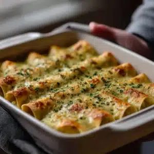 Breakfast Enchiladas with Roasted Poblano Sauce Recipe