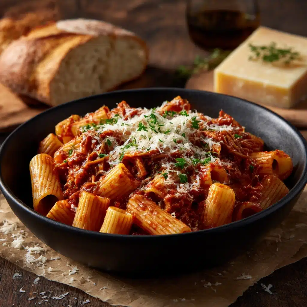 Braised Short Rib Ragu Pasta Recipe - Recipe Image