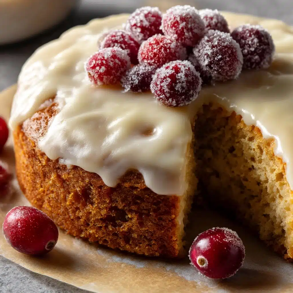 Cream Cheese Danishes with Sugared Cranberries and Butter Glaze Recipe - Recipe Image