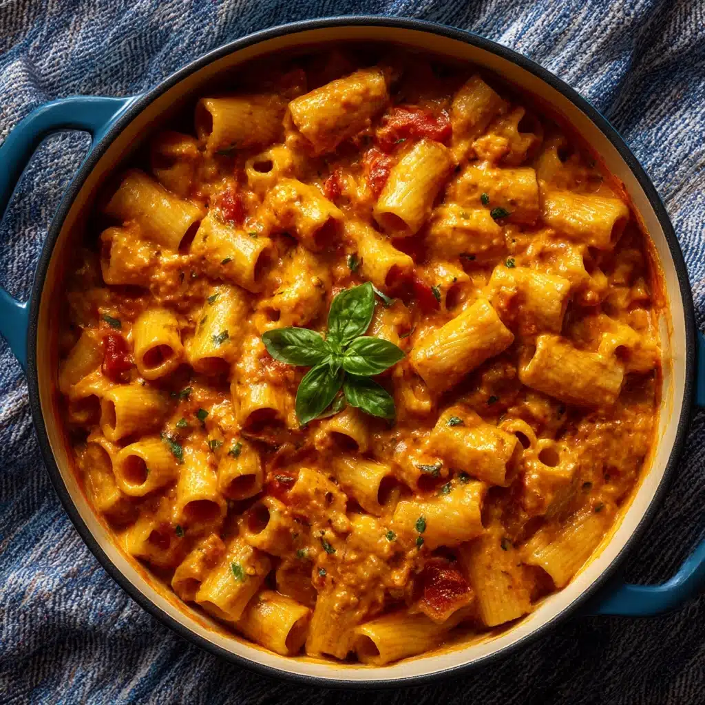 One Pot Rigatoni in Pink Sauce Recipe - Recipe Image
