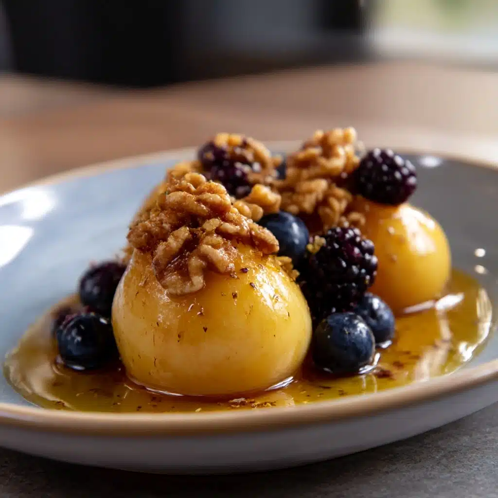 Baked Pears with Berries Recipe - Recipe Image