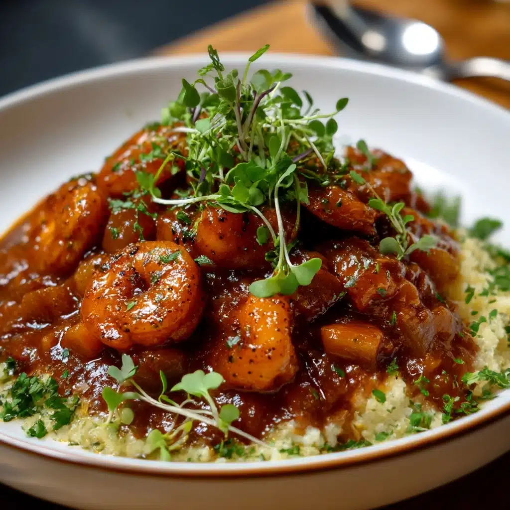 Spicy Weekend Gumbo with Shrimp and Sausage Recipe - Recipe Image