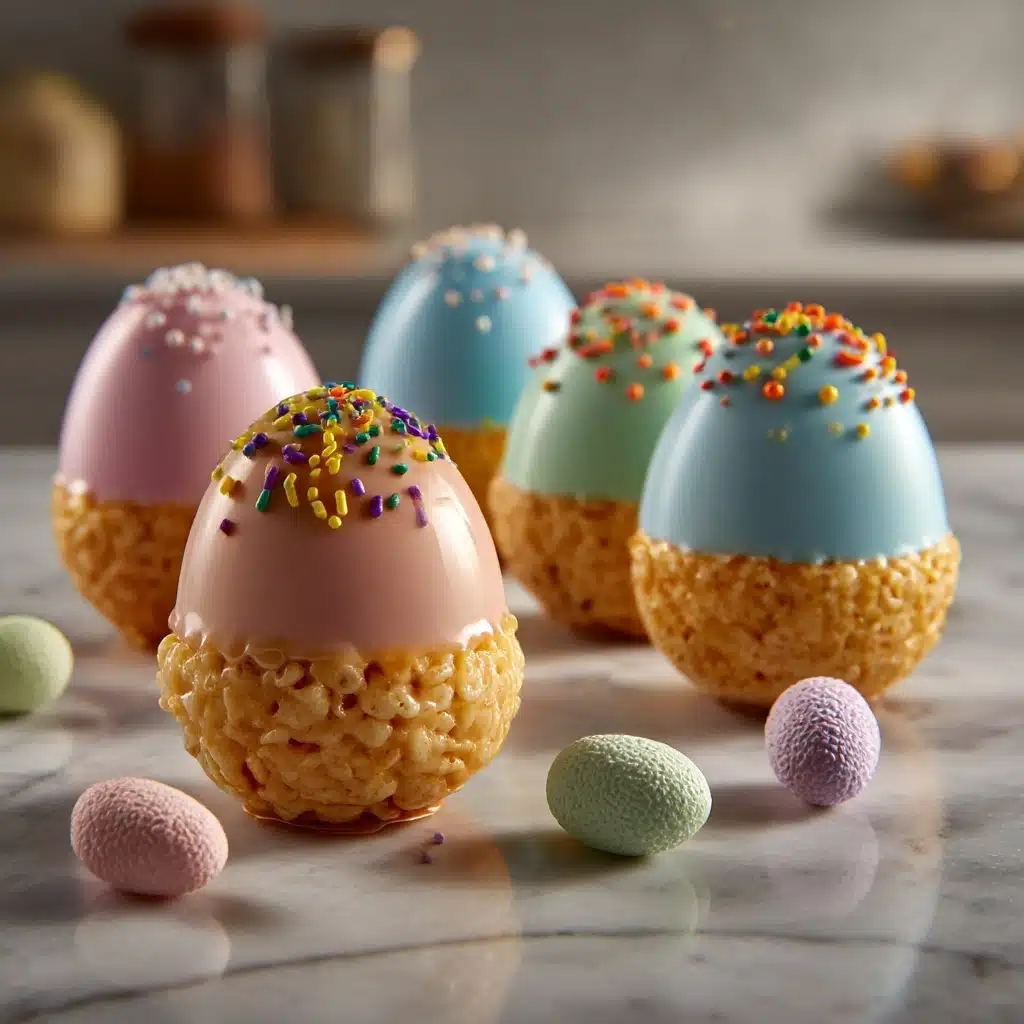 Easter Rice Krispies Eggs Recipe - Recipe Image