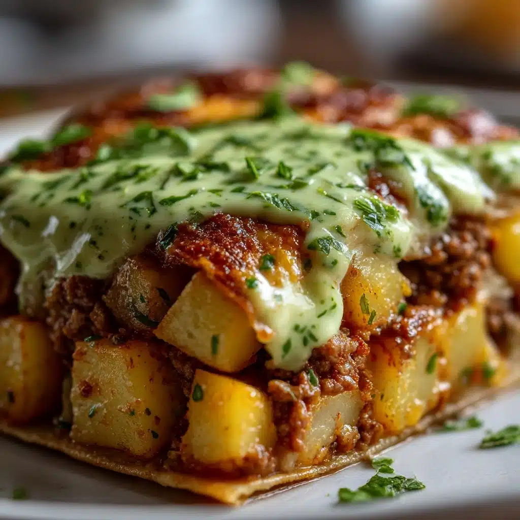 Breakfast Enchiladas with Roasted Poblano Sauce Recipe - Recipe Image