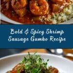 Spicy Weekend Gumbo with Shrimp and Sausage Recipe