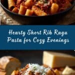 Braised Short Rib Ragu Pasta Recipe