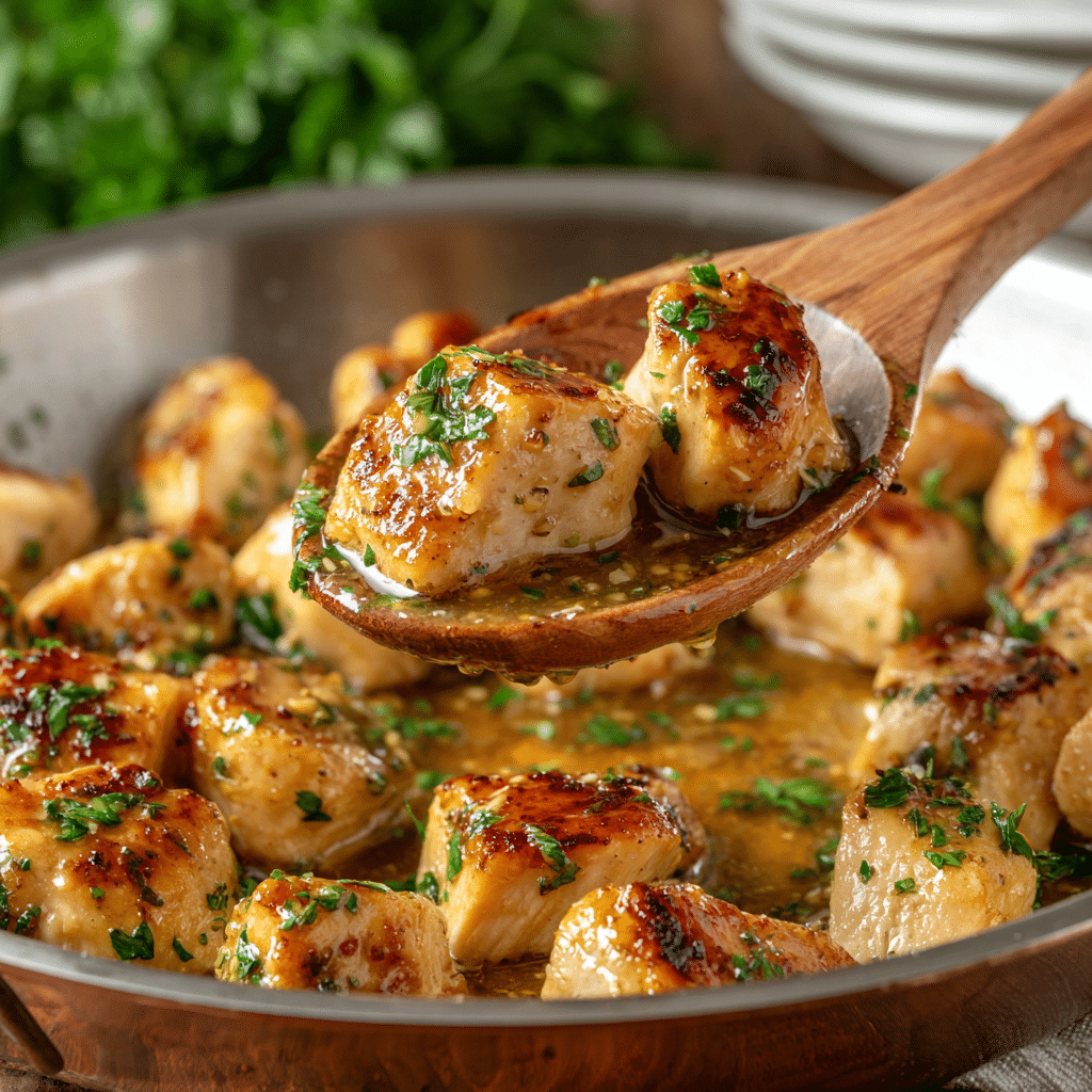 Garlic Butter Chicken Bites