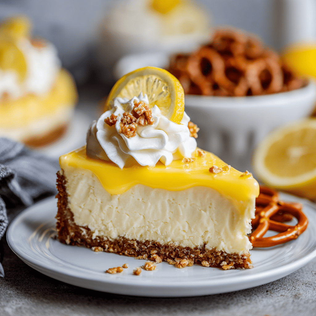 Lemon Pretzel Dessert