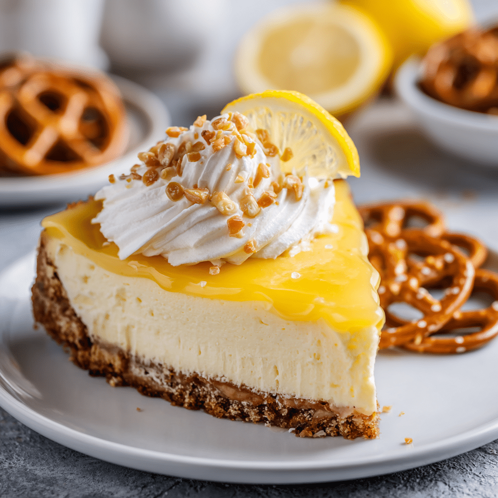 Lemon Pretzel Dessert