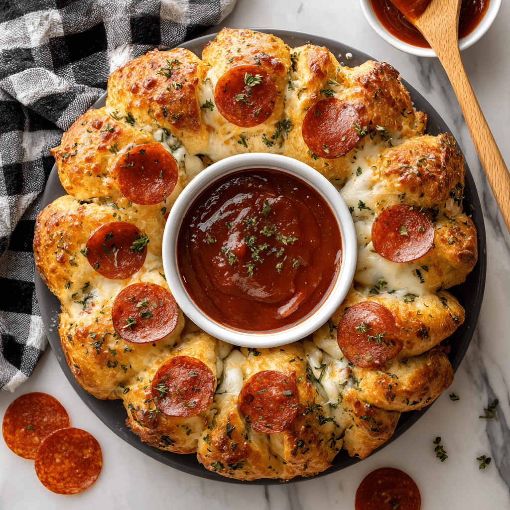Pull-Apart Pizza Bread