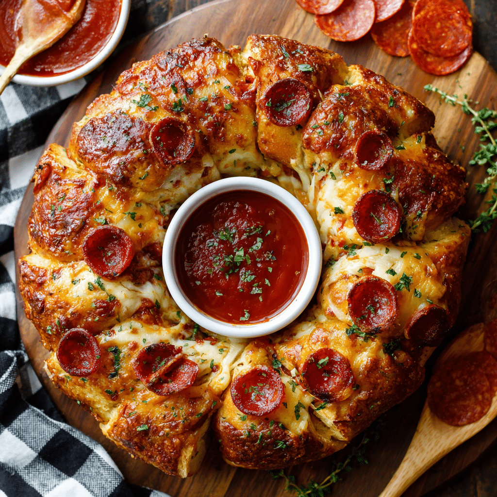 Pull-Apart Pizza Bread