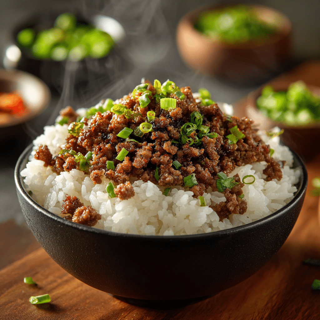 Sweet & Savory Korean Ground Beef – So Easy!