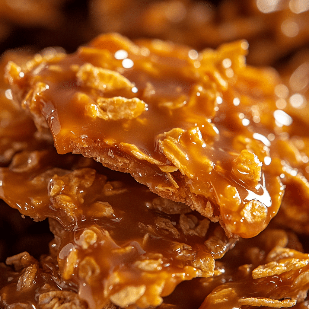Peanut Butter Cornflake Cookies