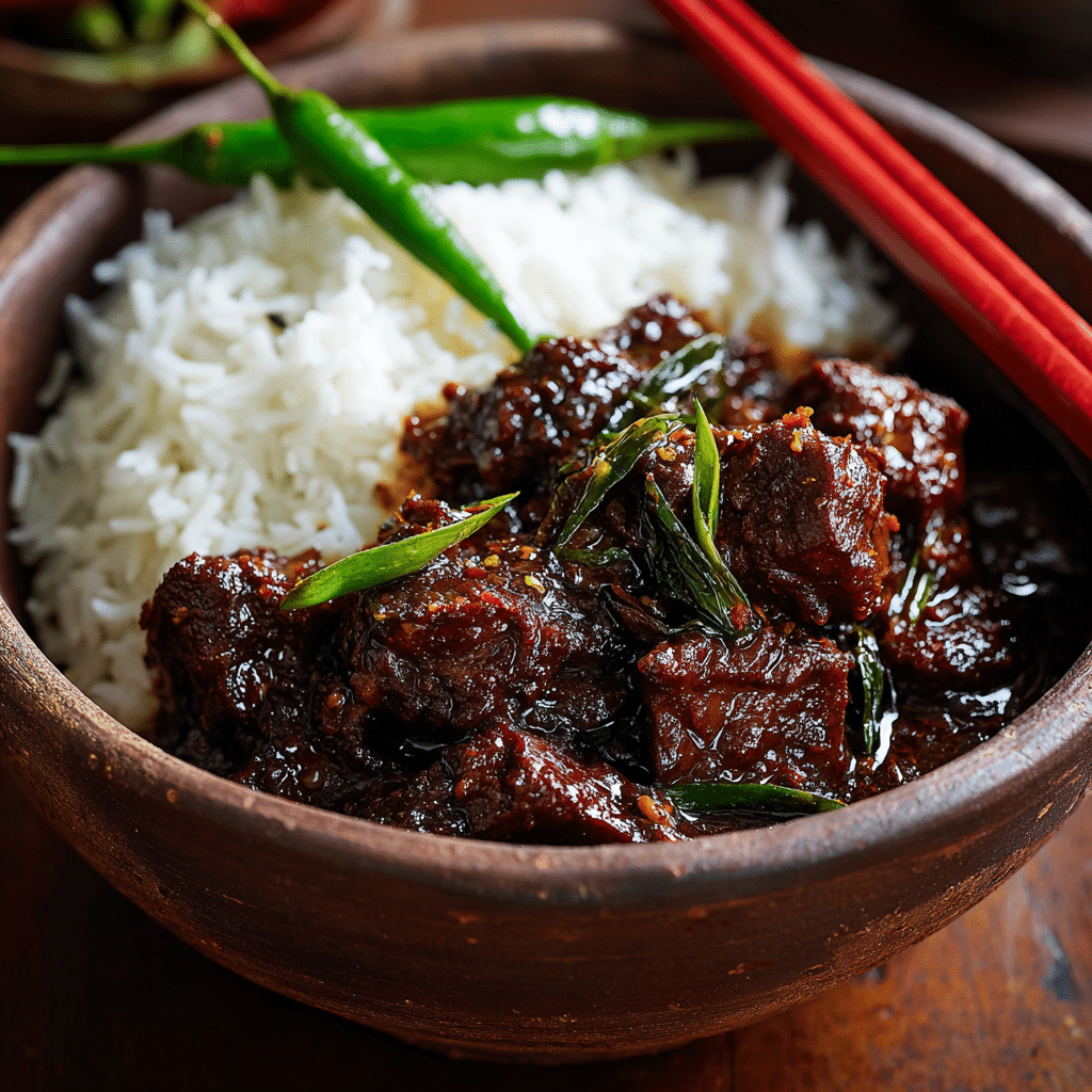 Spicy Beef Rendang