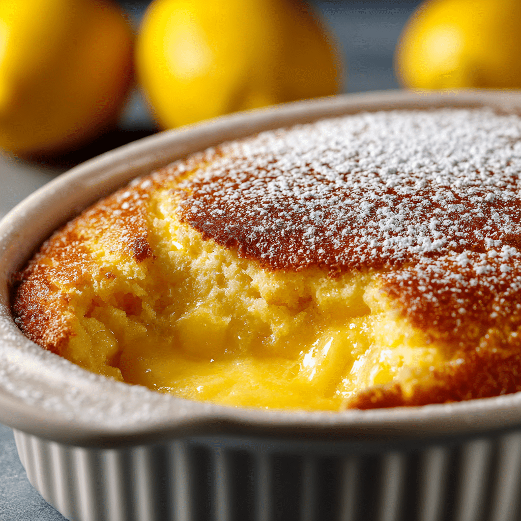 Magic Lemon Cobbler
