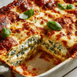 Spinach Ricotta Lasagna