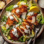 Air Fryer Chicken Caesar Cutlets