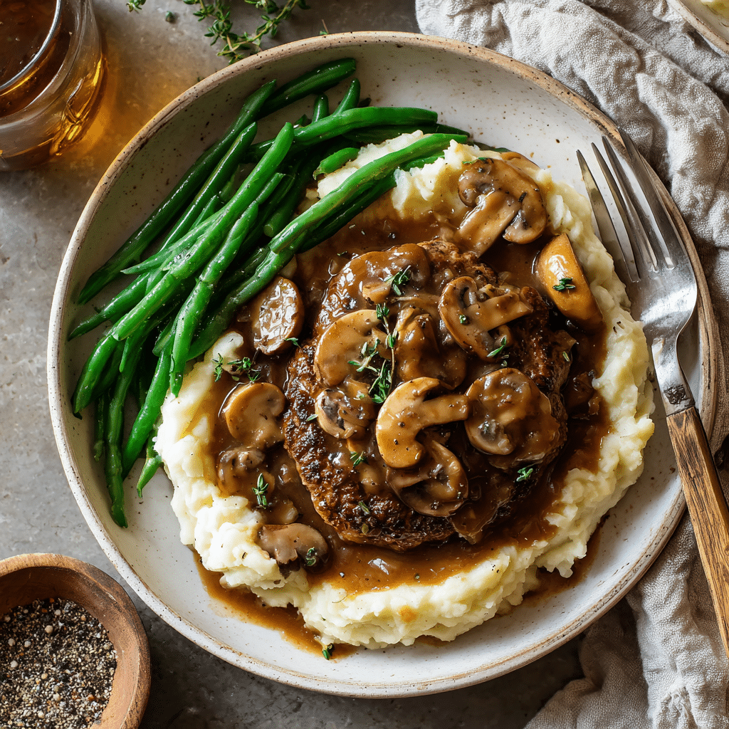 Bobby Flay Salisbury Steak Recipe