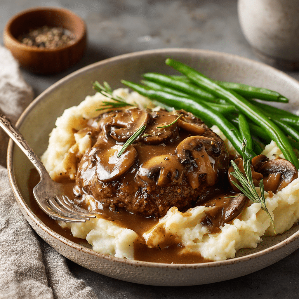 Bobby Flay Salisbury Steak Recipe