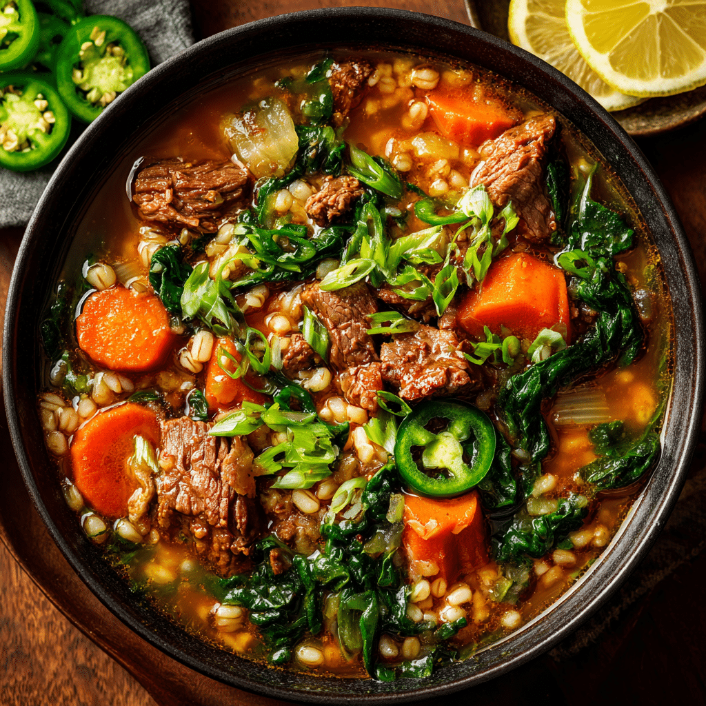 Beef Barley Soup