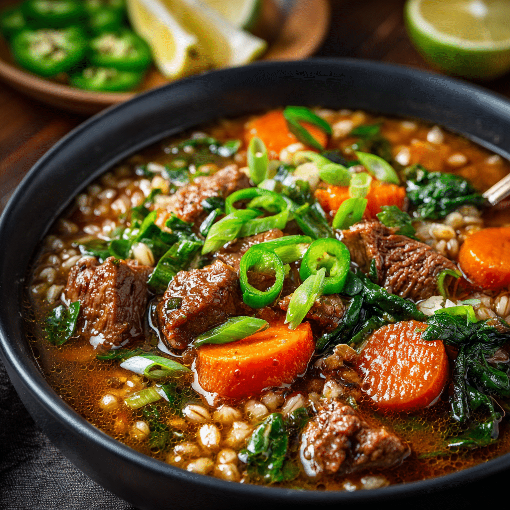 Beef Barley Soup