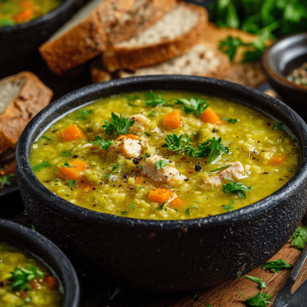 Slow Cooker Split Pea Soup