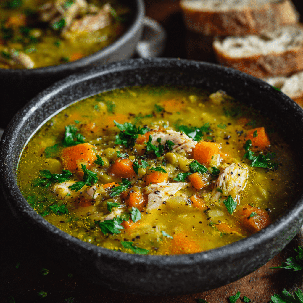 Slow Cooker Split Pea Soup