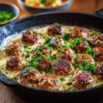 Swedish Meatballs with Gravy