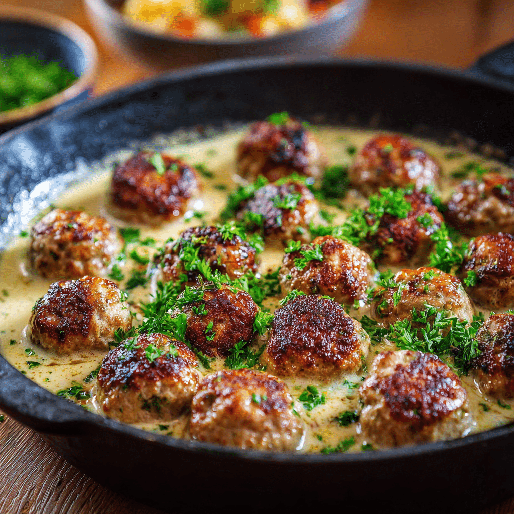 Swedish Meatballs with Gravy