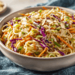 Ramen Noodle Salad with Cabbage