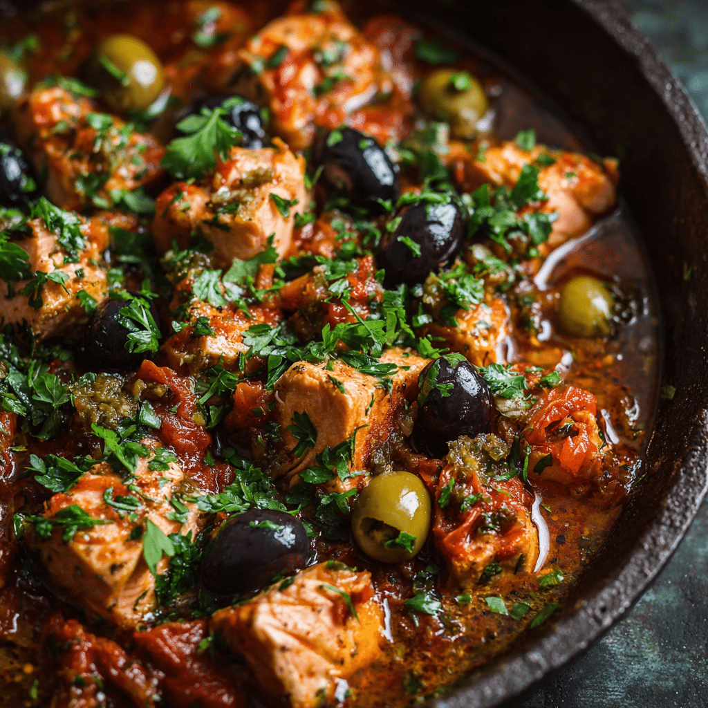 Fish Puttanesca Recipe
