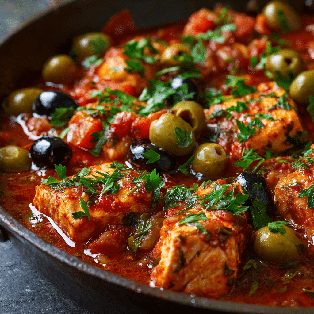 Fish Puttanesca Recipe