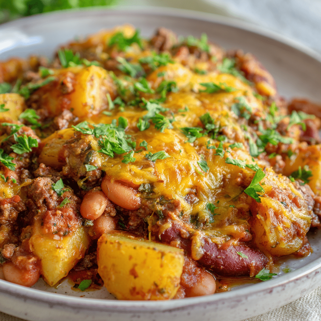 Slow Cooker Cowboy Casserole