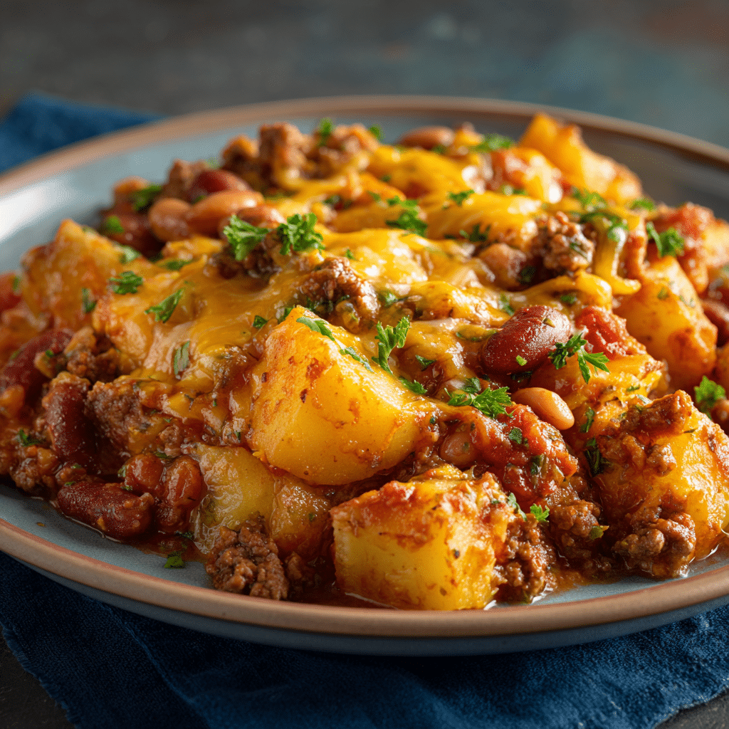 Slow Cooker Cowboy Casserole