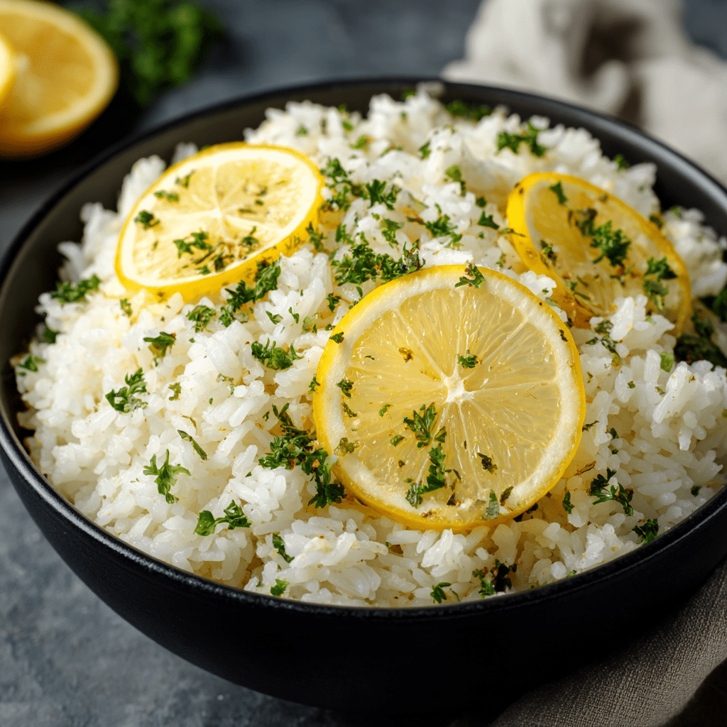 Greek Lemon Rice Recipe