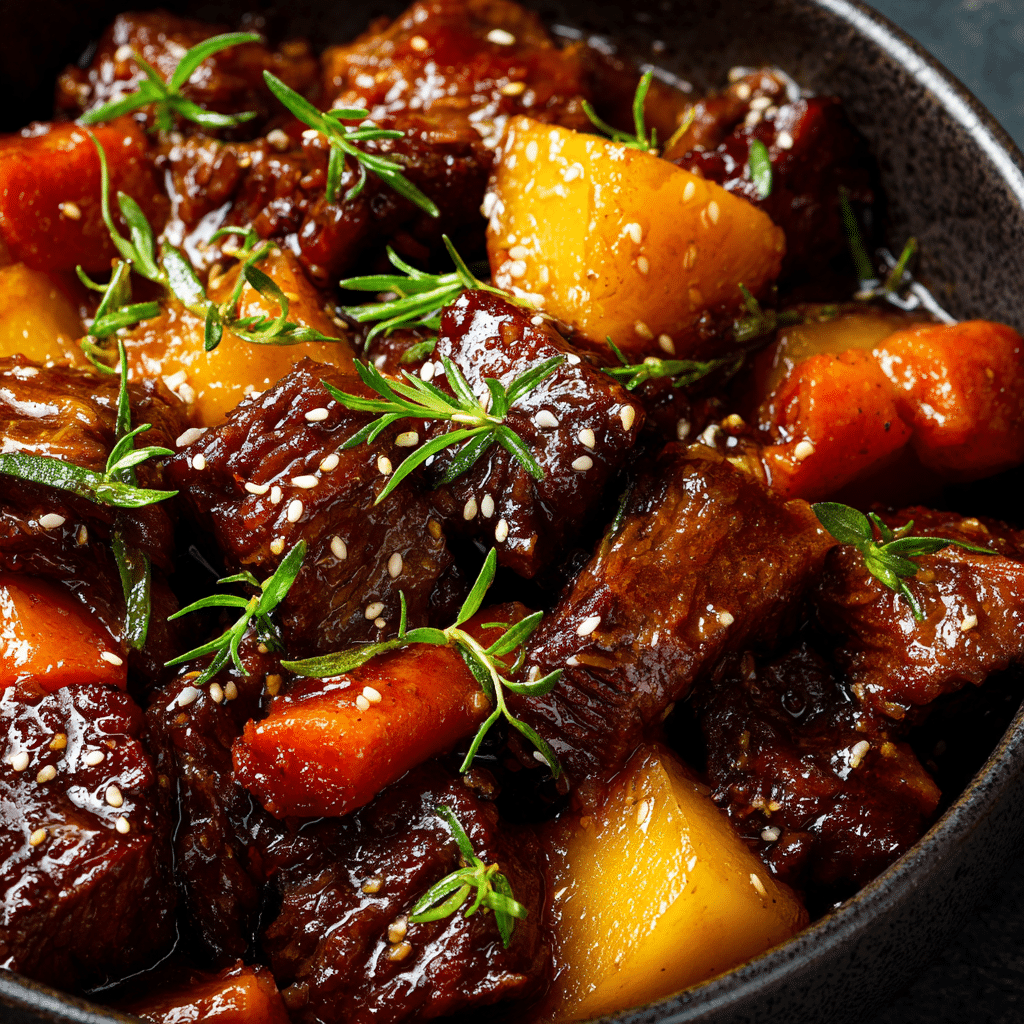 Korean Style Pot Roast Recipe