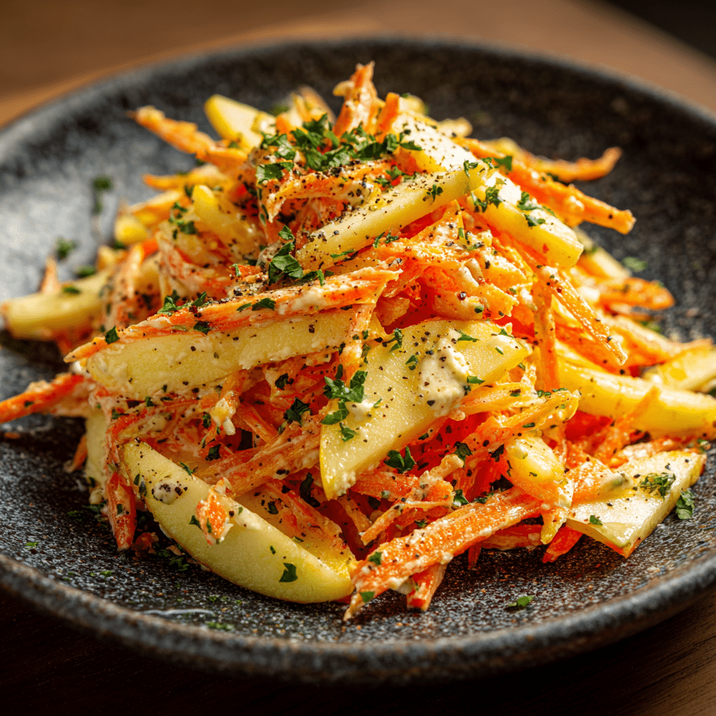 Healthy Carrot Apple Salad Recipe