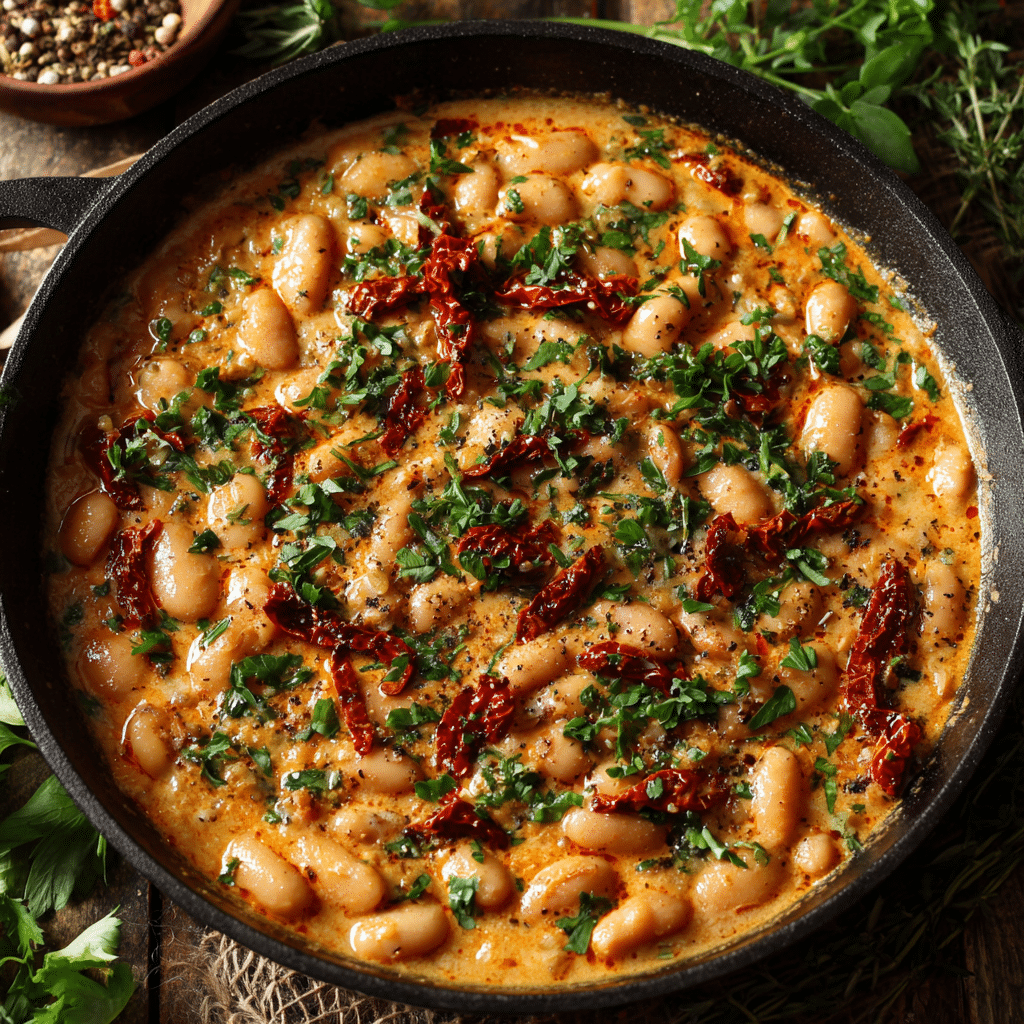 Creamy Tuscan Marry Me Butter Beans