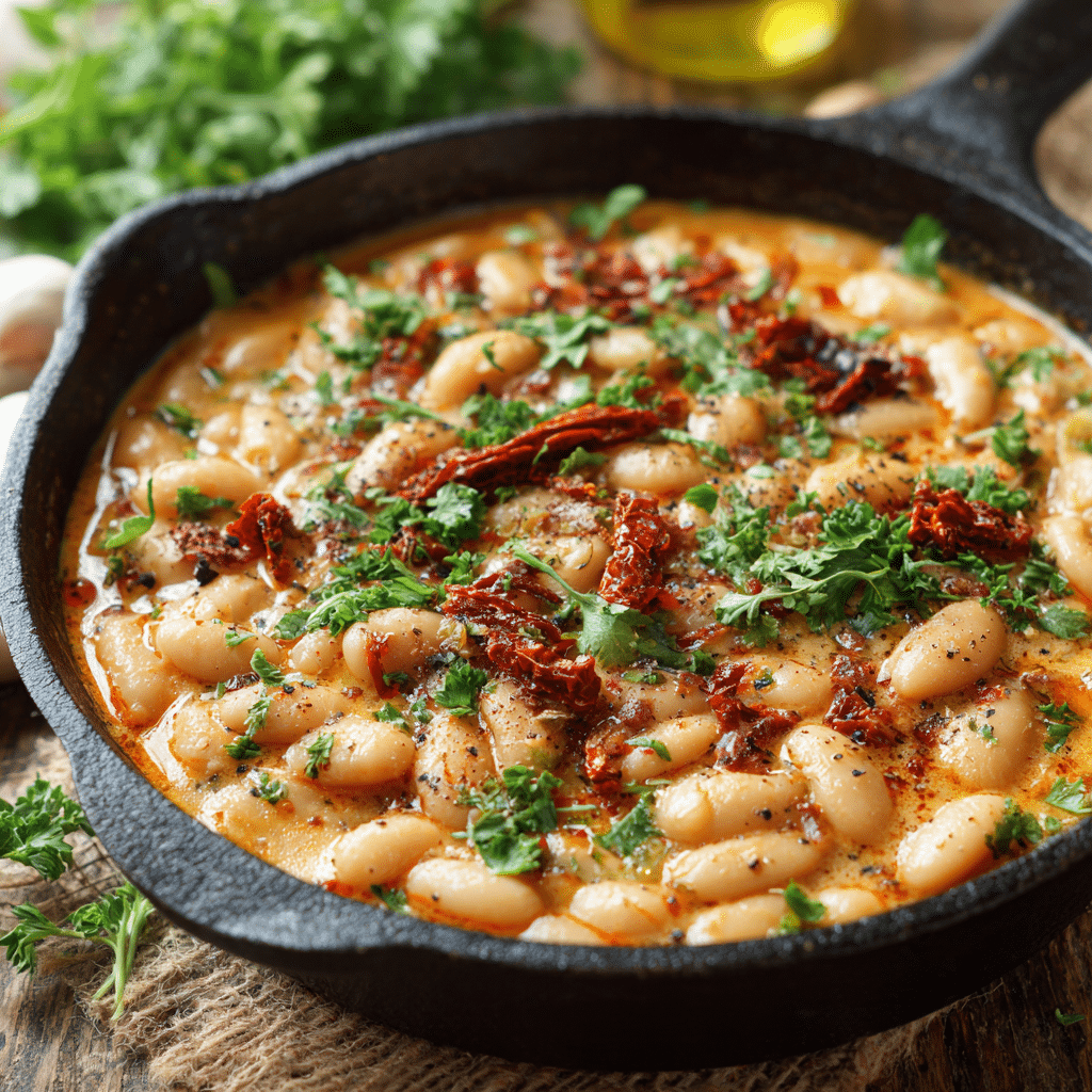 Creamy Tuscan Marry Me Butter Beans