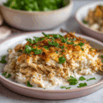 Healthy Chicken Cauliflower Rice Casserole