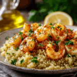 One-Pot Garlic Shrimp and Quinoa