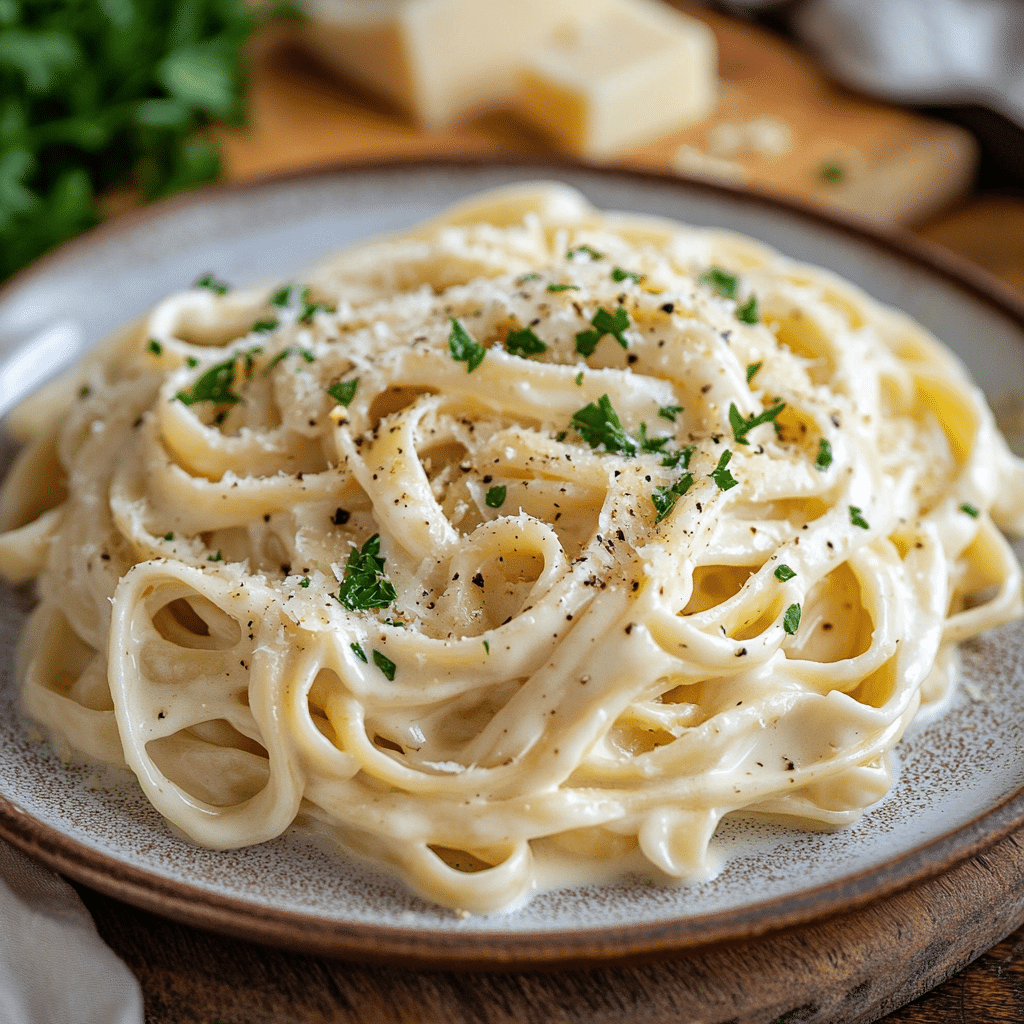 One-Pot Greek Yogurt Alfredo Pasta
